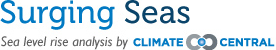 Surging Seas Climate Central Logo