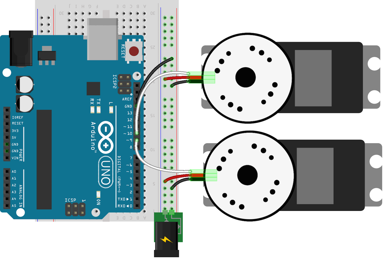 sumobot arduino